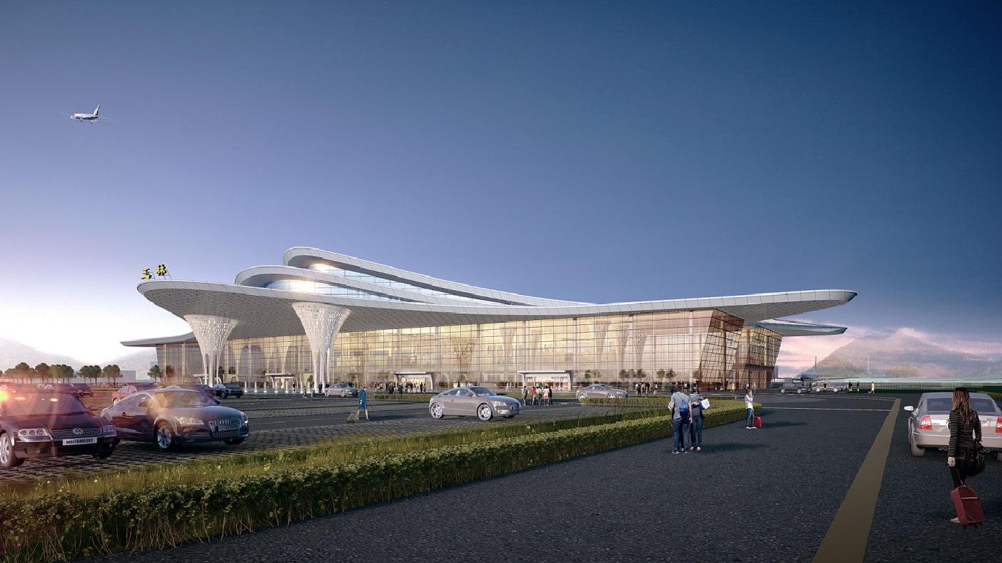 玉林福綿機場廣告