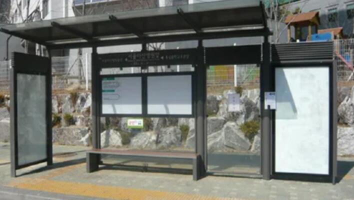 韓國候車亭廣告